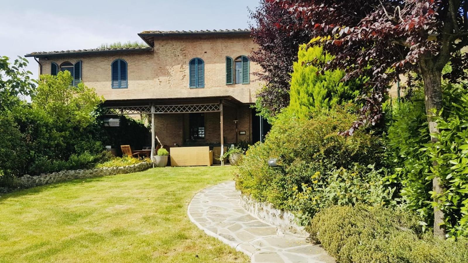 La Dogana Villa Siena Exteriör bild